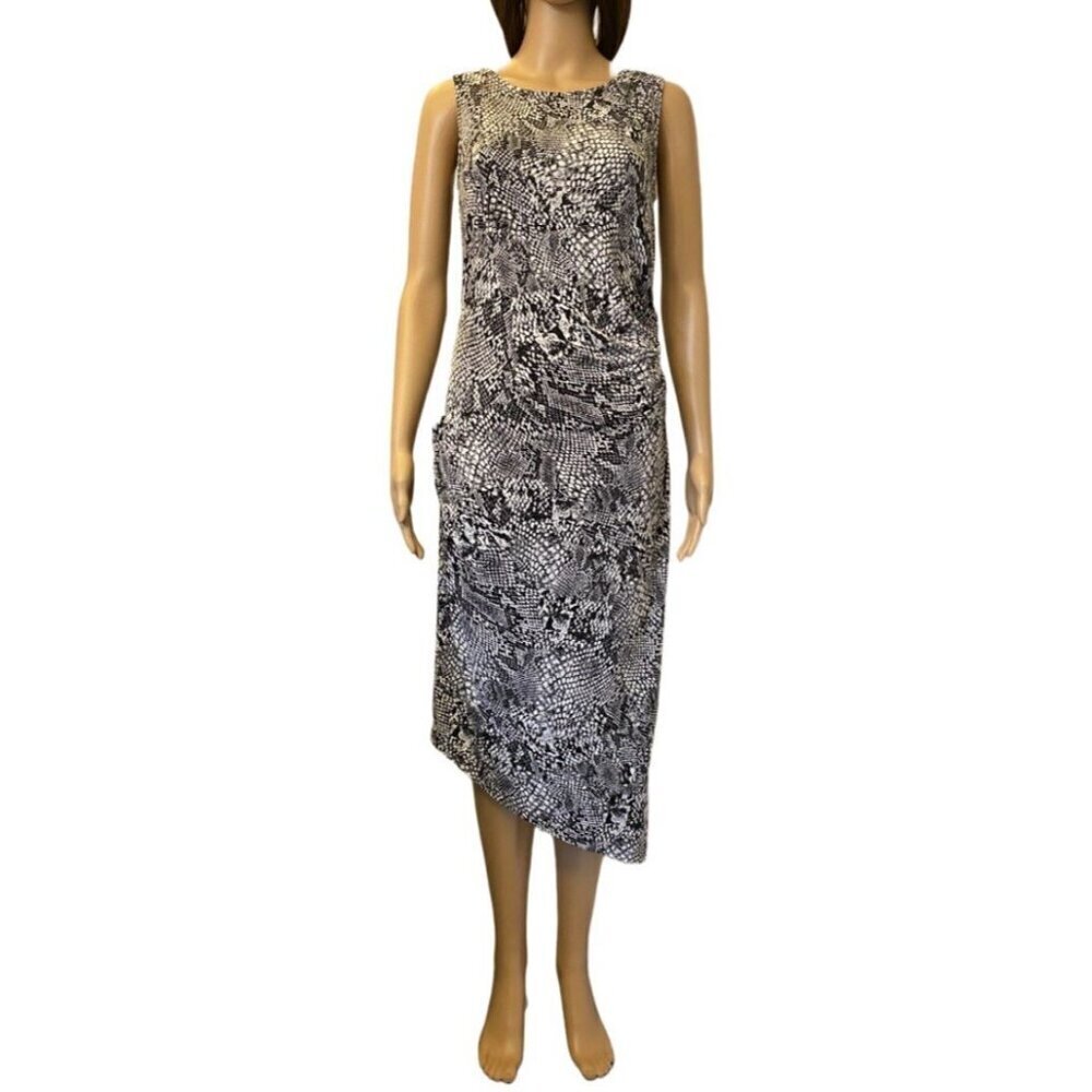 Calvin Klein Women's Dress Size XS Sleeveless Asymmetrical Stretch Pullover EUC